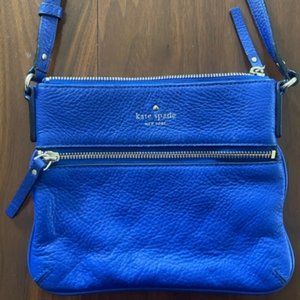 Cobalt Blue Kate Spade Crossbody Bag